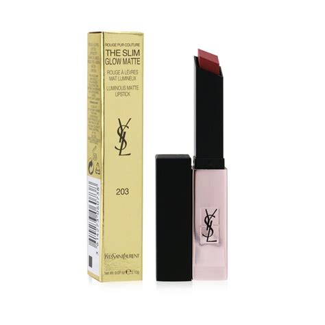 ysl 小粉條 202|圣罗兰 (YSL) Yves Saint Laurent 小粉条哑光口红, 202 .